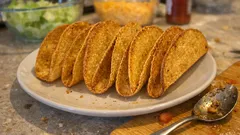 Knusprige Taco Shells einfach selber machen – im Ofen gebacken, ohne Öl