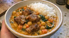 Wärmendes Lamm-Curry mit Linsen und Kokosmilch – perfekt zum Vorbereiten und Aufwärmen