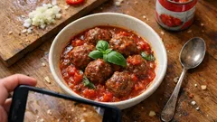Albóndigas in Tomatensauce: saftige Hackbällchen mit feiner Paprika-Chili-Note