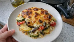 Griechischer Gemüseauflauf aus dem Ofen: cremig, goldbraun und ganz unkompliziert