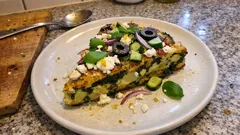 Kartoffel-Spinat-Frittata aus dem Ofen – schnell, saftig und perfekt fürs Meal Prep