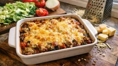 Wirsing-Hackfleischauflauf: saftig aus dem Ofen mit Tomaten und Emmentaler