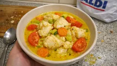 Fischragout mit Safran: zart gegarter Fisch in aromatischer Sauce (einfach gemacht)