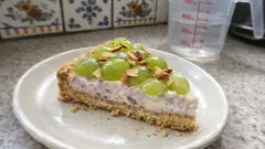 Traubentorte mit Dinkel-Mürbeteig: so gelingt der knusprige Boden ganz ohne Stress