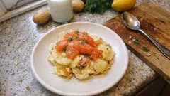 Kartoffelgratin mit Graved Lachs – cremig geschichtet und ganz unkompliziert