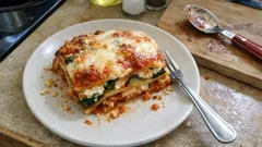 Tomaten-Ricotta-Lasagne aus dem Ofen: unkompliziert, cremig und richtig aromatisch