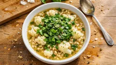 Blumenkohl mit Zartweizen: veganes One-Pot-Gericht, das in 15 Minuten fertig ist