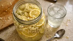 Holunderblüten-Limonade selbst machen: blumig-zitronig und perfekt für heiße Tage