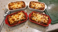Hackfleisch-Lasagne mit selbst gemachten Lasagneblättern – Schritt für Schritt