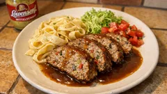 Saftiger Puten-Gemüse-Hackbraten aus dem Ofen – leicht, würzig und einfach gemacht