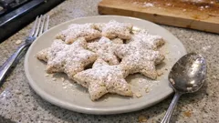 Plätzchen ohne Butter: Mandel-Zimt-Kekse mit Eischnee, die schön mürbe bleiben