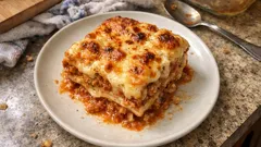 Lasagne mit Hähnchenbolognese – saftig, cremig und perfekt fürs Wochenende