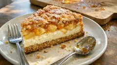 Apfelkuchen mit Karamellkruste: saftig, nicht zu süß und mit knusprigem Finish