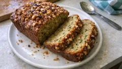 Saftiges Zucchinibrot mit Nusskruste – locker, aromatisch und lange frisch