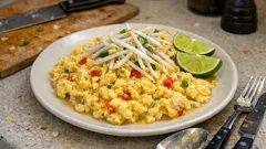 Asia-Rührei mit Kokosmilch: cremig, würzig und in 10 Minuten fertig