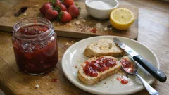 Omas Erdbeermarmelade wie früher – mit Zitrone und Gelierzucker 2:1 ganz einfach