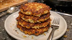 Vegane Kartoffelpuffer ohne Ei: so werden sie in der Pfanne richtig knusprig