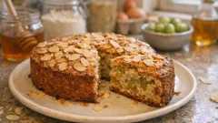 Stachelbeer-Mandelkuchen mit Dinkelboden – honigsüß, nussig und herrlich saftig