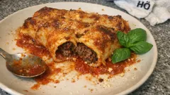 Überbackene Cannelloni mit Hackfüllung: so werden sie im Ofen richtig saftig