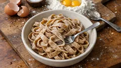 Vollkornnudeln selbst machen: frische Pasta aus nur 4 Zutaten, ganz ohne Stress