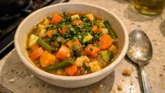 Gemüseeintopf mit Süßkartoffel, Bohnen & Zucchini – einfach, sämig und perfekt für kalte Tage