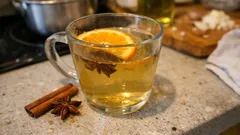 Weißer Glühwein mit Orange & Gewürzen – schnell gemacht und schön aromatisch