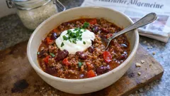 Mildes Chili con Carne aus einem Topf – herzhaft, sämig und nicht zu scharf