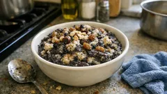 Mohnpielen aus altbackenen Brötchen: cremig geschichtet und nach 3 Stunden perfekt