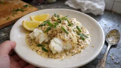 Cremige Senfsauce zu Fisch – mit Zitrone und Estragon in 15 Minuten