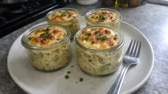 Nudelauflauf im Glas: cremiger Spaghetti-Auflauf, der sich perfekt portionieren lässt