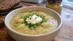 Cremige Gemüsesuppe mit Muschelnudeln – so bleibt die Einlage schön bissfest