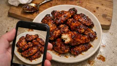 BBQ-Chicken-Wings vom Grill: außen röstig, innen saftig – mit selbstgemachter Sauce