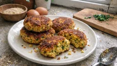 Vegetarische Hirse-Frikadellen: außen knusprig, innen saftig – ganz einfach gemacht