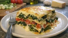 Gemüselasagne mit cremiger Béchamel – so gelingt sie saftig und aromatisch