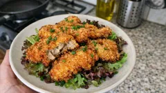 Austernpilz-Schnitzel knusprig wie vom Wirt – vegetarisch und richtig saftig