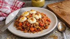 Buchweizenauflauf mit Gemüse: so wird er schön saftig und cremig im Ofen