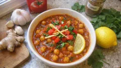 Kichererbsencurry mit Tomate und Zitrone – würzig, vegetarisch und gut vorzubereiten