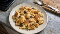 Grießschmarrn aus Pfanne und Ofen – cremig, locker zerrupft und schnell gemacht