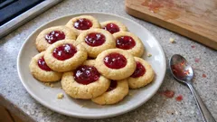 Wiener Kolatschen mit Johannisbeergelee – zarte Butterplätzchen, die immer gelingen