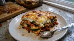 Mediterrane Gemüselasagne mit Ricotta-Béchamel – so wird sie richtig cremig