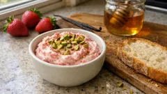 Frischkäse-Erdbeer-Creme in 5 Minuten – perfekt für Frühstück und Brunch